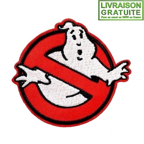 Patch Écusson Sos Fantômes Ghostbusters (Réf 1) - Thermocollant
