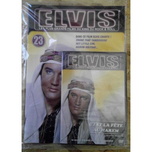 Elvis C'Est La Fête Au Harem Les Plus Grands Films Du King N°23 Avec Fascicule
