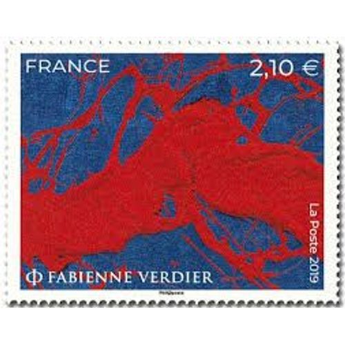Art : Oeuvre De Fabienne Verdier Année 2019 N° 5367 Yvert Et Tellier Luxe