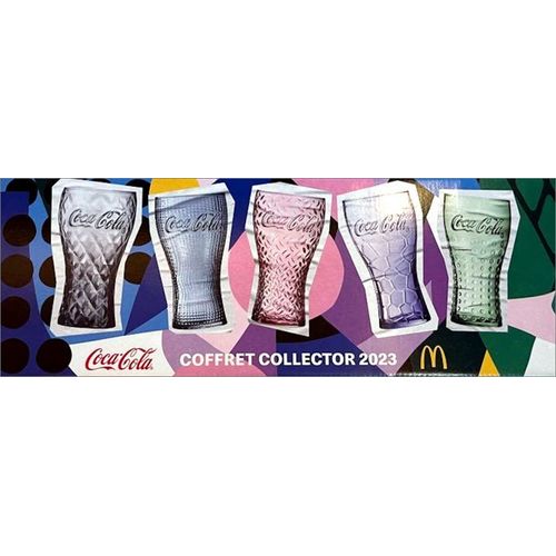 Coffret Collector 2023 - Verres Coca-Cola Mc Donald'S