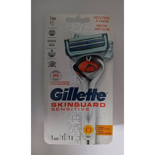 Rasoir Flexball À L’Aloe Vera Skinguard Sensitive 3 Lames Gillette 