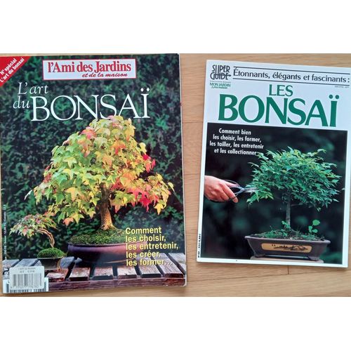 Lot 2 Revues Et Guide : L'Art Du Bonsaï Comment Les Choisir, Les Entretenir, Les Créer, Les Former, Les Collectionner...