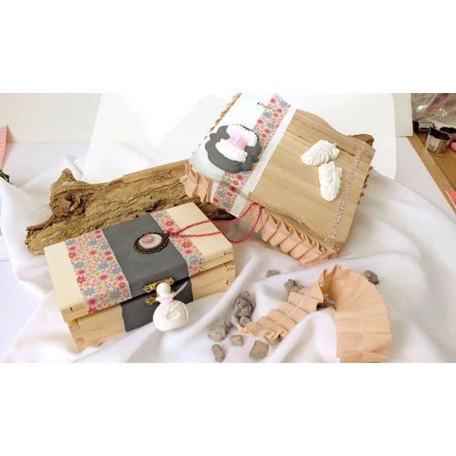 Kit Cadeau Coffret À Bijoux À Décorer