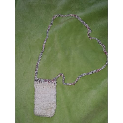 Mini sac blanc et rose