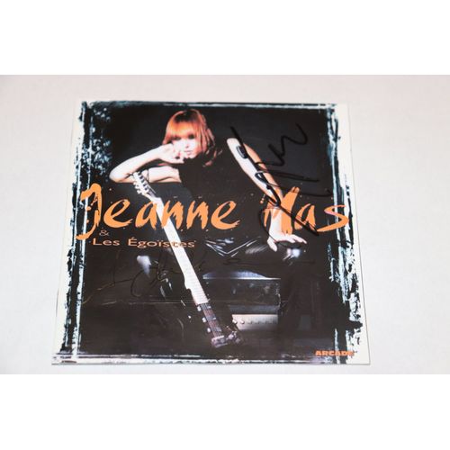 Jeanne Mas - Les Egoistes - Dédicacé Sur La Pochette