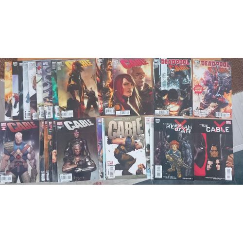 Cable - Lot De 27 Comics Marvel En Anglais - Série Complète X-Men