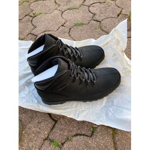 Chaussure Timberland Bottine Euro Rock Noir En Taille 6/6 Taille 39  Couleur Noir