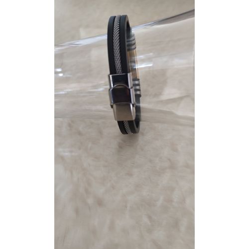 Bracelet Acier Et Dore