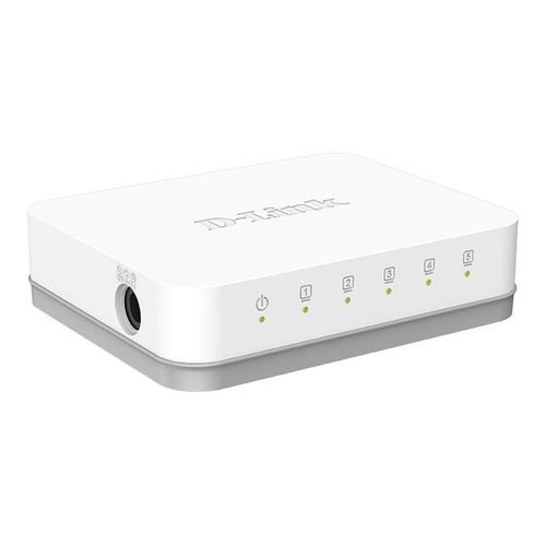 D-Link GO-SW-5G - Commutateur - non géré - 5 x 10/100/1000 - de bureau