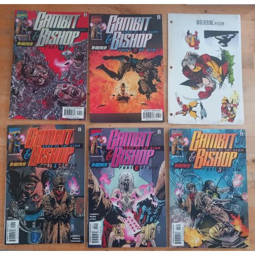 Gambit & Bishop - Lot De 5 Comics Marvel - En Anglais - X-Men