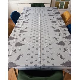 Nappe De Noël Grise