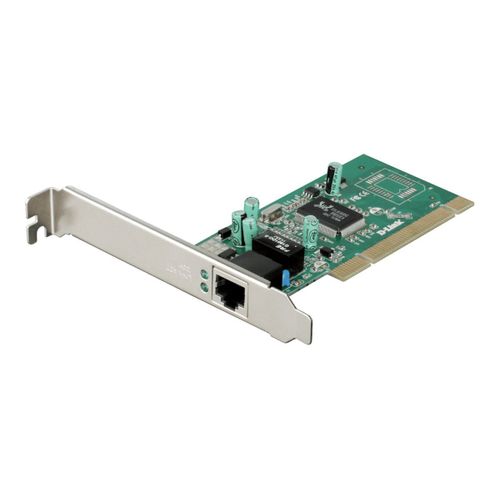 D-Link DGE 528T - Carte réseau PCI - 10Mb LAN, 100Mb LAN, Gigabit LAN - 10Base-T, 100Base-TX, 1000Base-T