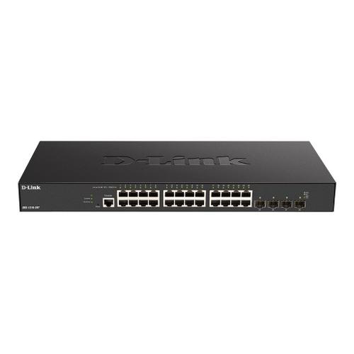 D-Link DXS 1210-28T - Commutateur - intelligent - 24 x 10GBase-T + 4 x 25 Gigabits SFP28 - Montable sur rack