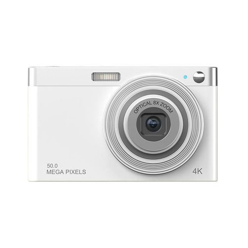 Appareil Photo Numérique 4K Zoom Optique 8X Écran 2.88 Pouces HD Blanc YONIS