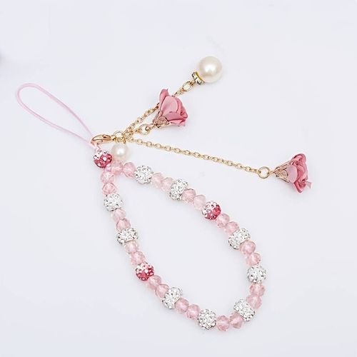 Joknot-Magnifique Lanière En Cristal Pour Téléphone Portable,Breloque De Sangle De Téléphone,Porte-Clés De Sac-C359146625