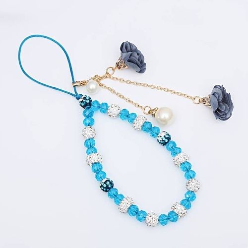 Joknot-Magnifique Lanière En Cristal Pour Téléphone Portable,Breloque De Sangle De Téléphone,Porte-Clés De Sac-C861313367
