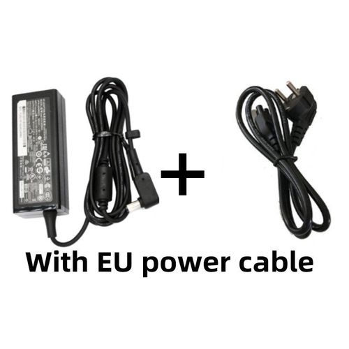 Chargeur adaptateur pour ordinateur portable,45W,19V,5.5 a,1.7 x E5,série ACER Aspire E5-573,E5-574,E5-575- adapter with EU