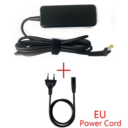 Chargeur adaptateur pour ordinateur portable pour Acer Aspire 3 A314-31 A515-51-3509 série E5-573-516D - EU Power Cord