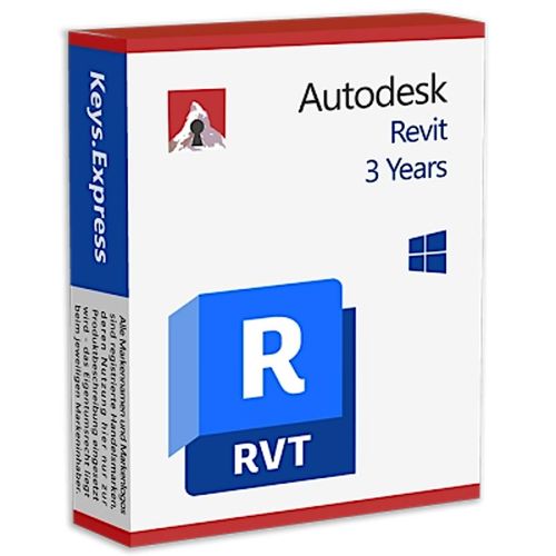 Autodesk Revit 2026 Pour Windows 3 Ans - Clé Licence À Télécharger