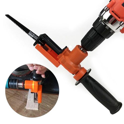 Perceuse électrique pratique domestique, scie électrique modifiée, scie alternative électrique, perceuse électrique Portable dans la scie sabre, outil de coupe du bois