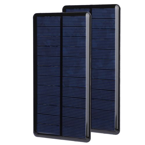 Mini panneau solaire époxy, 2 pièces, Module de panneau de cellules de batterie, composant électronique 6V 210MA