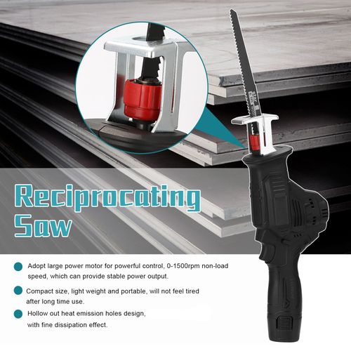 Scies alternatives multifonctions portables, sabre d'extérieur, outils électriques pour couper le bois, les feuilles de fer et les plastiques