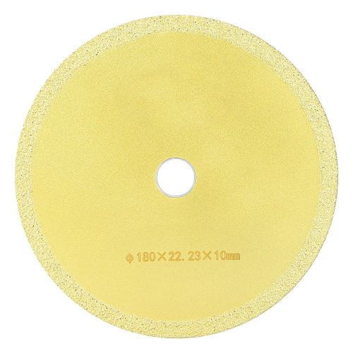 Lame de scie diamantée, disque de meulage de coupe de marbre en fibre de verre en fonte 180x22.3x10mm