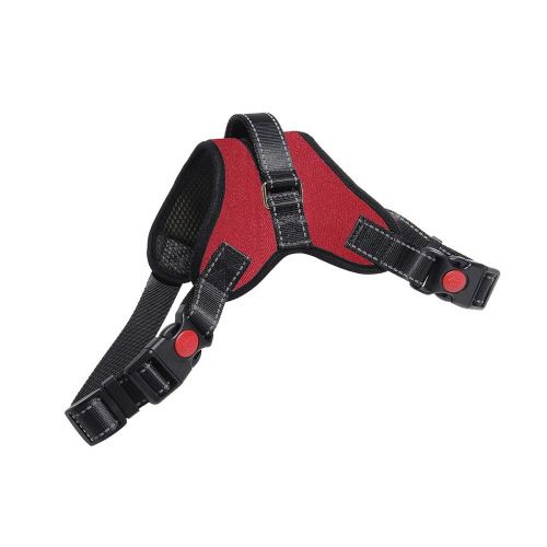 Produits Pour Animaux De Compagnie Pour Grand Chien Harnais Chiot Animaux De Compagnie Gilet Accessoires Pour Chiens Rouge,L