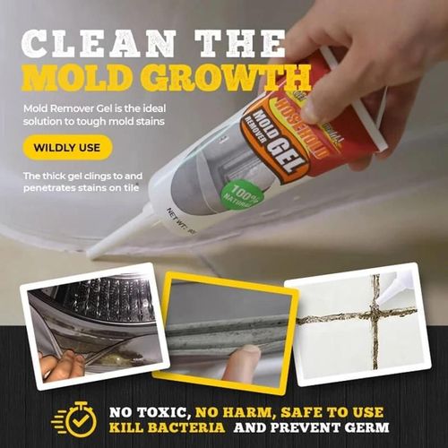 Nettoyant pour moisissures domestiques Gel Carreaux muraux Machine à laver Réfrigérateur Application domestique Agent anti-moisissure Nouveau