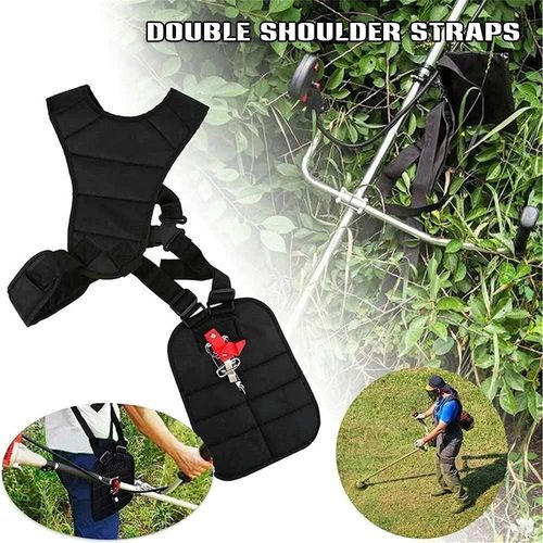 Débroussailleuse à double boutonnage Sangle de harnais pour débroussailleuse Sangle en forme de Y