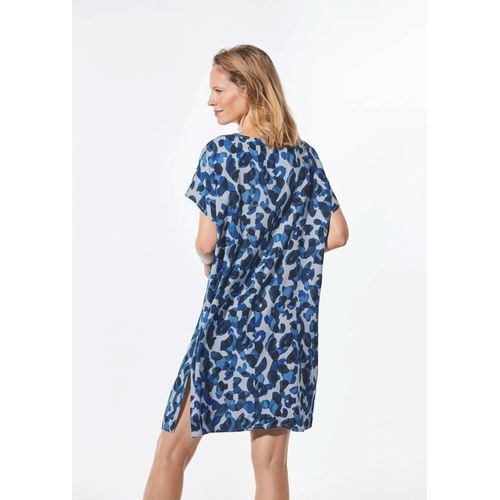 Tunique De Plage - Bleu, À Motifs - Gr. L