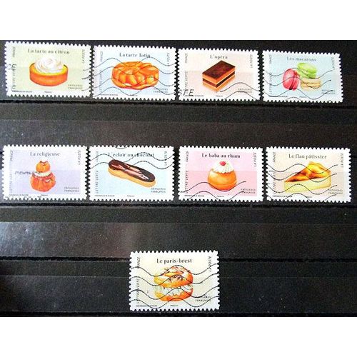 2024. Adh2479;Adh2480;Adh2481;Adh2482;Adh2483;Adh2485;Adh2488;Adh2489;Adh2490: Pâtisseries Françaises.