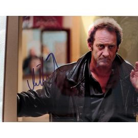 Autographe Original Sur Photo 25x20 Acteur Vincent Lindon Avec Coa