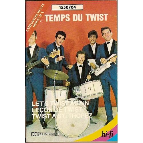 Richard Anthony, Dick Rivers, Les Chats Sauvages & Burt Blanca K7 Audio "Le Temps Du Twist"