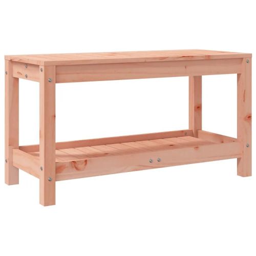 Banc De Jardin 82,5x35x45 Cm Bois Massif Douglas