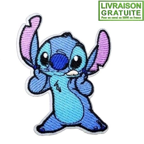 Patch Écusson Lilo Et Stitch (Réf 1) - Thermocollant