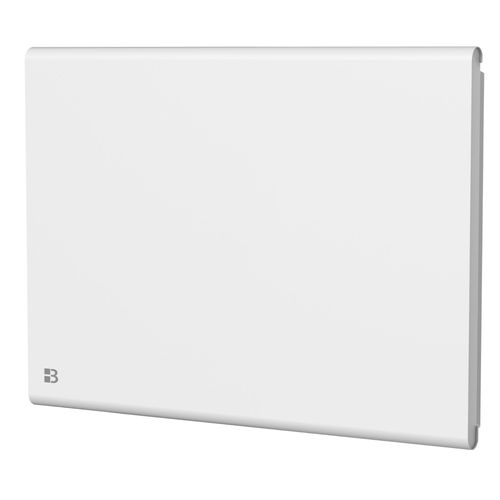 Radiateur électrique fixe à inertie sèche céramique+film 1000W Bestherm FREYA horizontal blanc