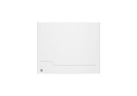 Radiateur électrique fixe à inertie sèche fonte 1000W Bestherm ZOE horizontal blanc