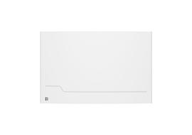 Radiateur électrique fixe à inertie sèche fonte 1500W Bestherm ZOE horizontal blanc