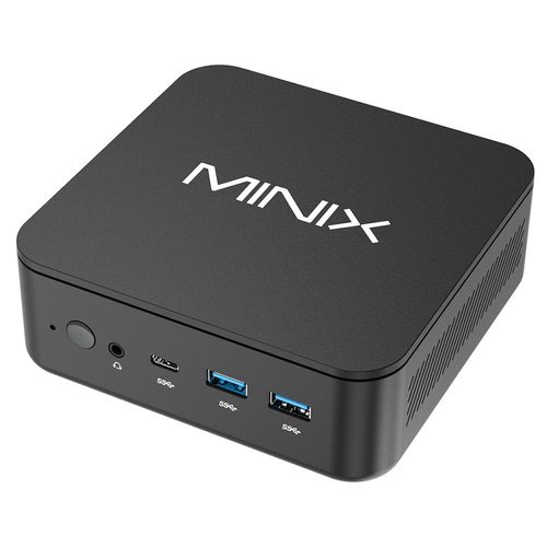 Mini PC MINIX NGC NR660, AMD Ryzen 5 6600H 6 coeurs, 4,5 GHz max - Ram 16 Go - SSD 512 Go, HDMI, DP, USB-C, triple écran 4K à 60 Hz, Wi-Fi 6E, Bluetooth 5.2