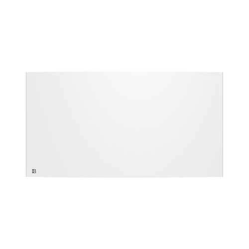 Radiateur électrique fixe à inertie sèche fonte 2000W Bestherm BIA horizontal blanc