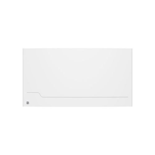 Radiateur électrique fixe à inertie sèche fonte 2000W Bestherm ZOE horizontal blanc