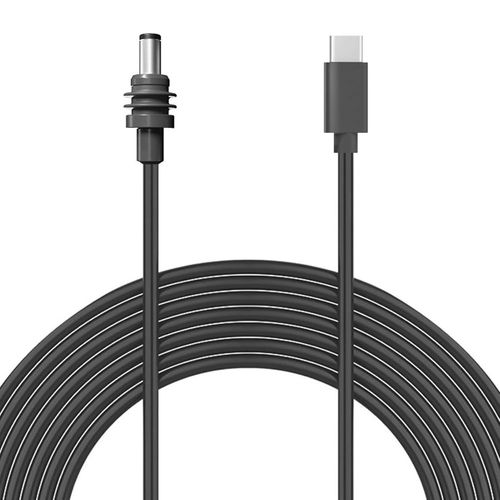 pour Câble d'alimentation Mini USB C vers DC, Entrée USB Type-C Satellite 100W vers Cordon Charge DC Jack, Câble USB C Mâle vers DC pour Mini pour 65 W+.