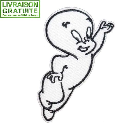 Patch Écusson Casper Le Gentil Fantôme - Thermocollant
