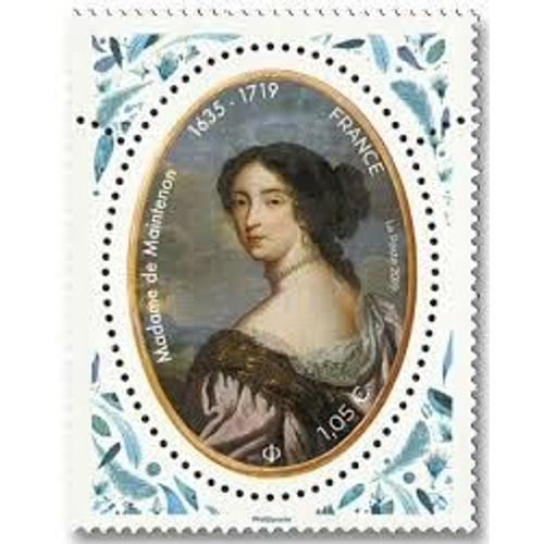 Madame De Maintenon Née Françoise D'Aubigné Épouse De Louis Xiv Année 2019 N° 5337 Yvert Et Tellier Luxe