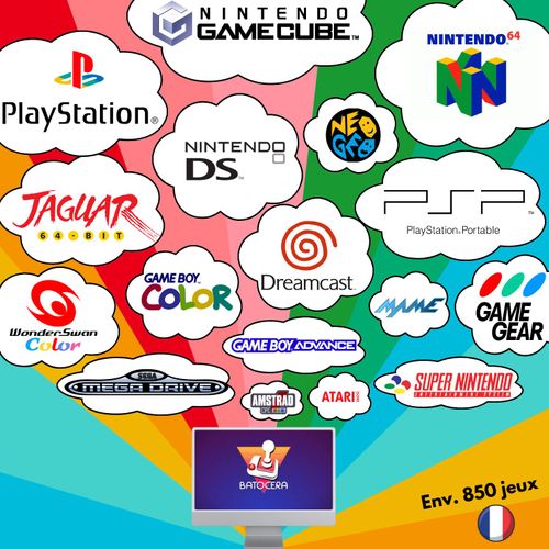 Pc Retrogamming - Prêt À Jouer - Batocera