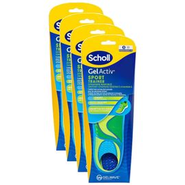 Scholl Lot De 4 Semelles Gelactiv Sports Sport S Taille 35,5 - 40,5 