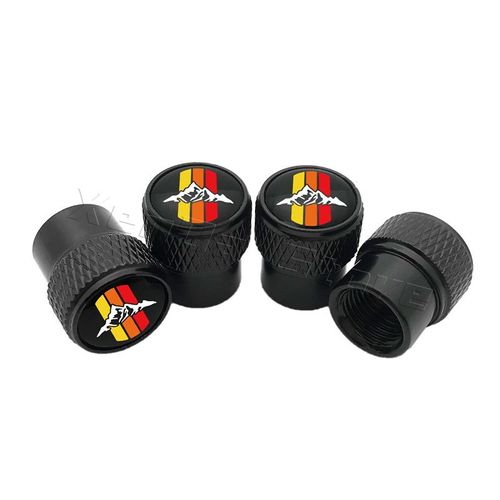 Capuchons De Tige De Assujetde Roue De Voiture,Emblème Leicem,Accessoires Pour Toyota Trd Keepoma,Tundra,4runner- Black (Type A)