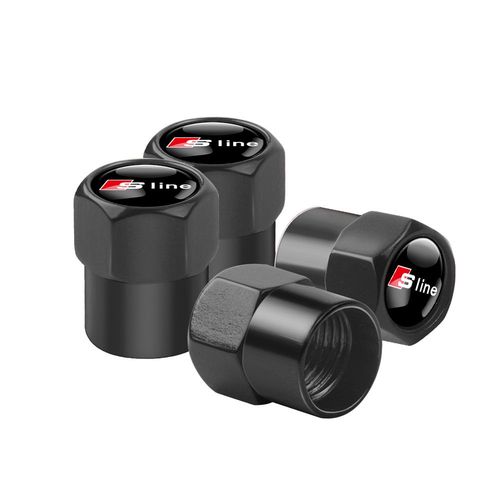 Bouchons De Assujetde Roue De Voiture,Couvercle Boulonné Pour Audi Sline A3 A1 A4 B8 B7 Horizon C7 A5 A7 A8 B9 C6 Q2 - 6j-Black-A6
