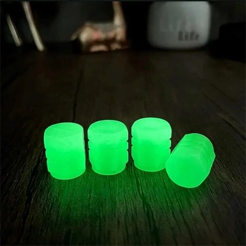 Mini Bouchons De Valve Brillants Colorés Pour Voiture Et Moto,Couvercle De Moyeu De Roue,Accessoires De Décoration - Green 20pcs